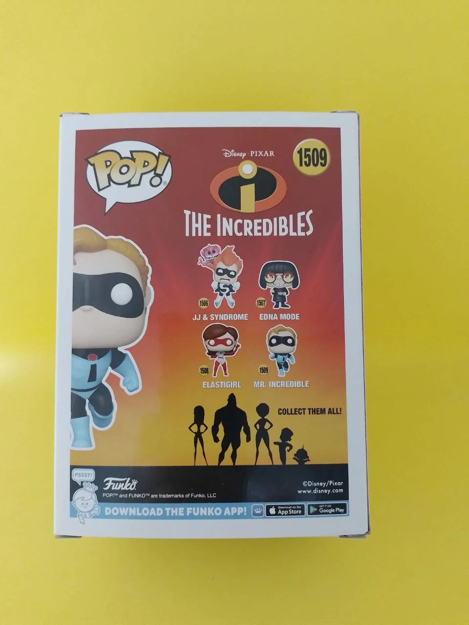 Funko Pop! Disney&Pixar The Incredibles - Mr. Incredible #173 - NOVO/LACRADO – photo 3